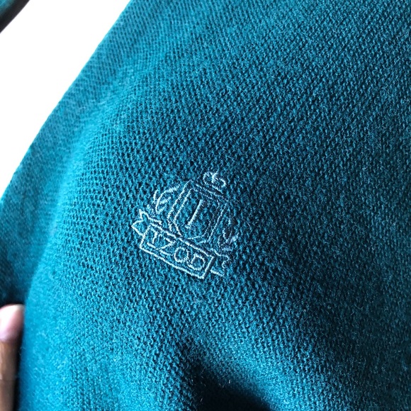 Vintage IZOD Green Cardigan - Picture 2 of 6